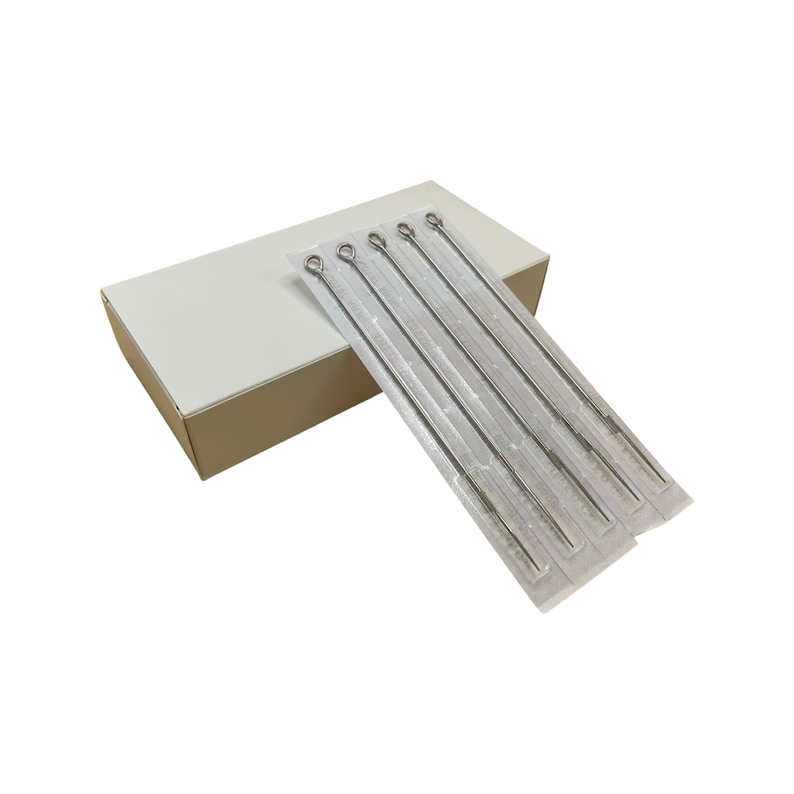 4RL Hand Poke Tattoo Needles Stick and Poke All Sizes Round Liner