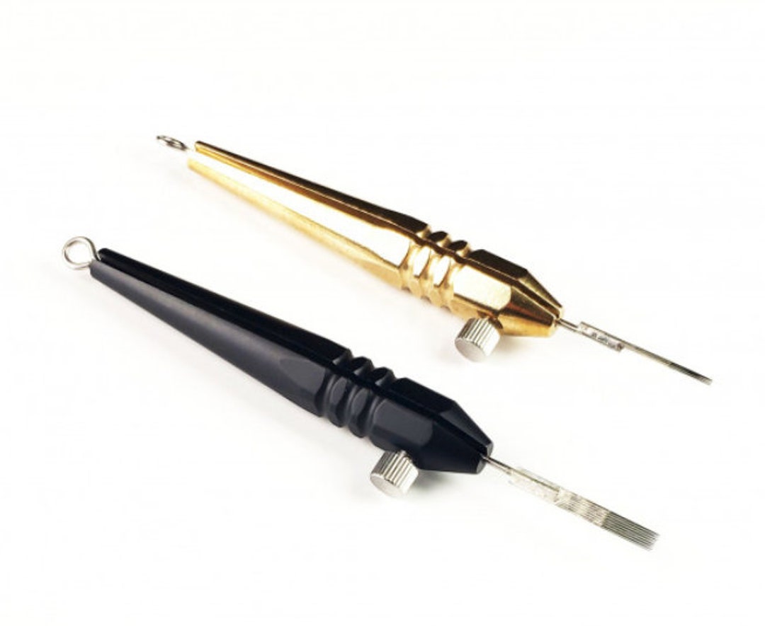 High Quality Aluminum Hand Poke Tool Brass Gold or Black Etsy