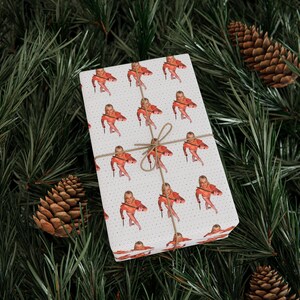 Fun Britney Knife Wrapping Paper, any occasion, Britney birthday wrapping paper, funny gift image 4