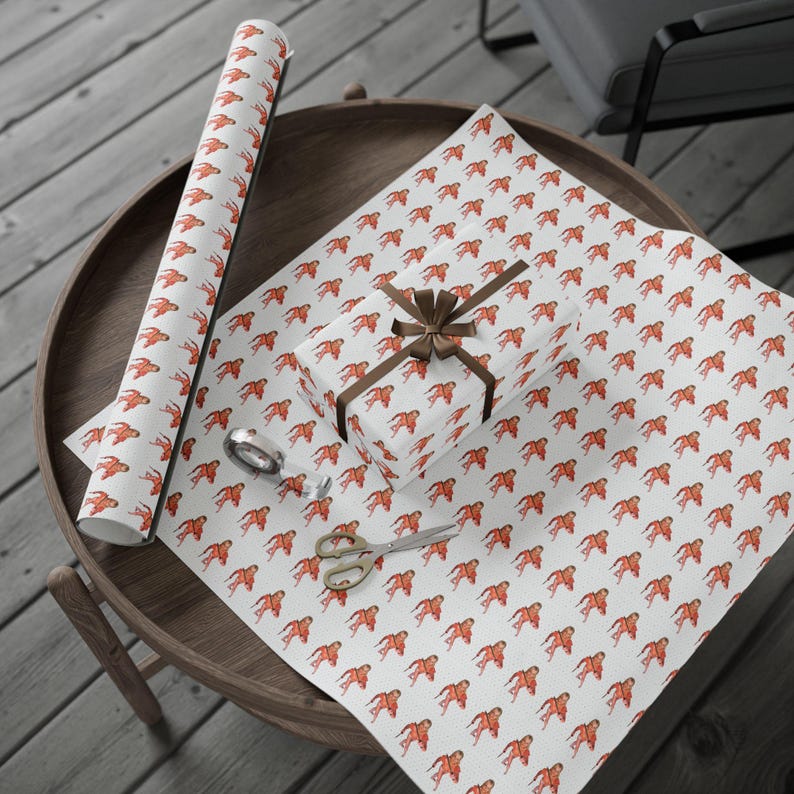 Fun Britney Knife Wrapping Paper, any occasion, Britney birthday wrapping paper, funny gift image 8