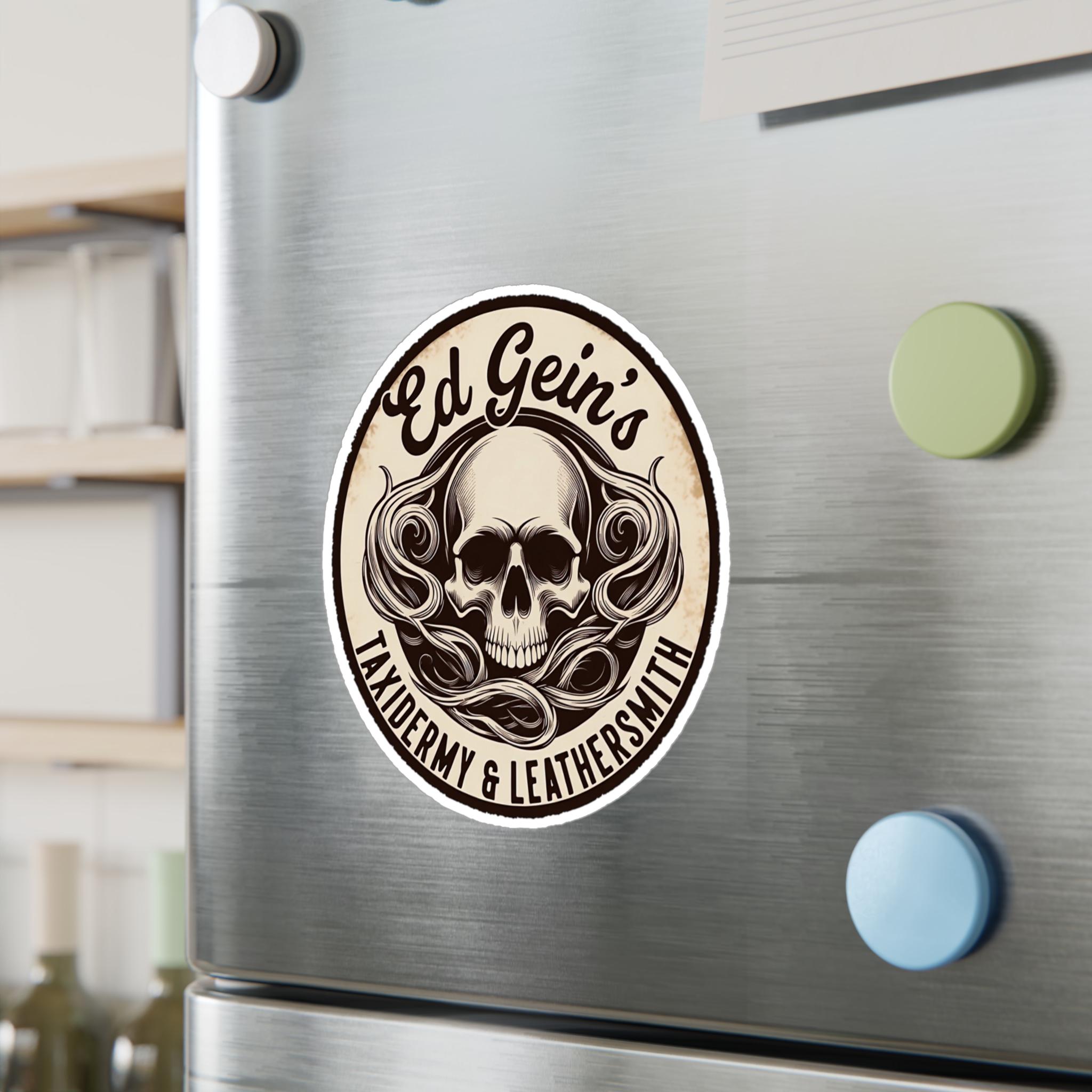 Ed Gein Sticker Window Decal, Creepy Vinyl Decal Sticker - Etsy