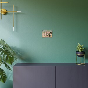 Retro Anime Girls Metal Sign | Vintage Manga Panel Wall Art image 13