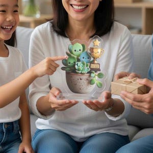Leuk plantenmoedercadeau | Trofee voor beste plantenmoeder ooit