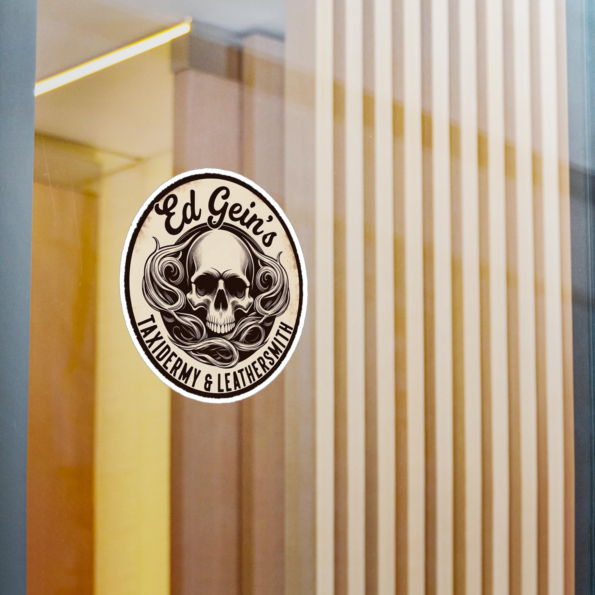 Ed Gein Sticker Window Decal, Creepy Vinyl Decal Sticker - Etsy