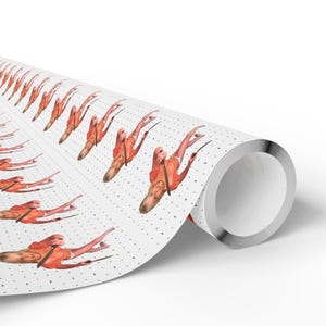 Fun Britney Knife Wrapping Paper, any occasion, Britney birthday wrapping paper, funny gift image 6