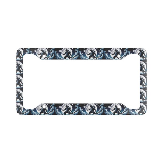 Celestial Godzilla License Plate Frame, Car Accessories, New