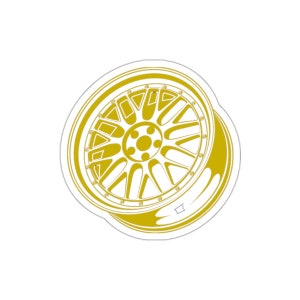 BBS Wheel Mesh Style Sticker