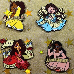 Hamilton Schuyler Sisters Enamel Pins