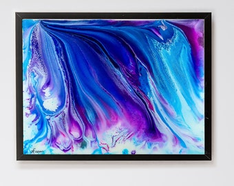 Singularity   Abstract Painting   Acrylic Flow Art   Abstract Print