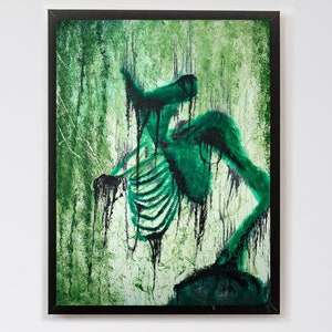 Lost to Time    Acrylic Painting   Surreal Art   Acrylic Print   Fantasy Print
