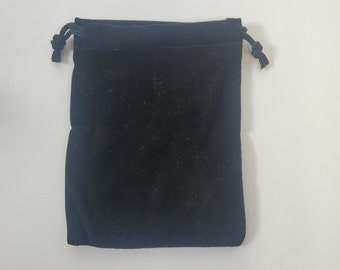 Black Velvet Bag perfect for charms and treasures