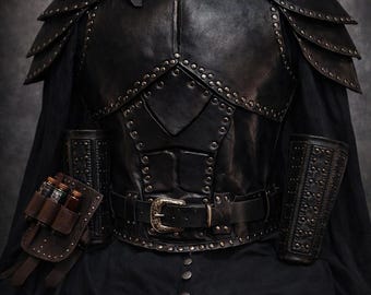 Conjunto de armadura de Geralt de Rivia de The Witcher Netflix