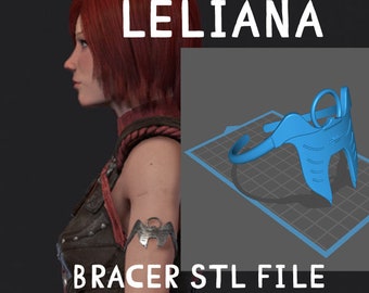 Leliana's Bracer STL file