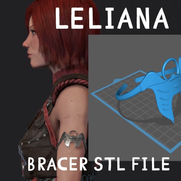 Leliana's Bracer STL file