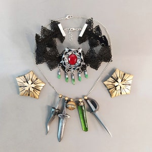 Dimitrescu Daughters Necklaces Cosplay/ Daniela, Bela, Cassandra Dimitrescu