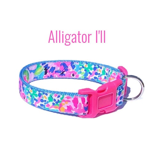 ALLIGATOR I'LL Dog Collar Etsy