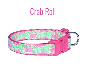 CRAB ROLL Dog Collar