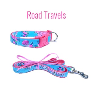 ROAD TRAVELS  Dog Collar and/or Leash