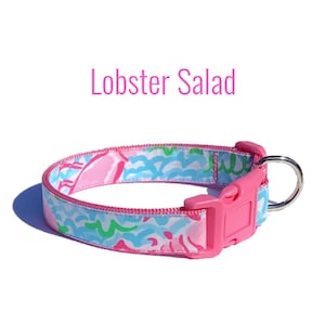 LOBSTER SALAD Dog Collar