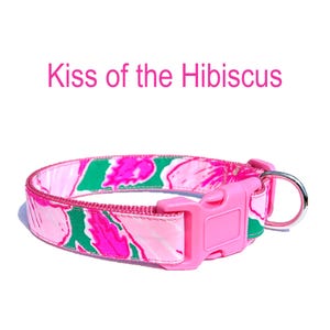 Collar para perro BESO del HIBISCO
