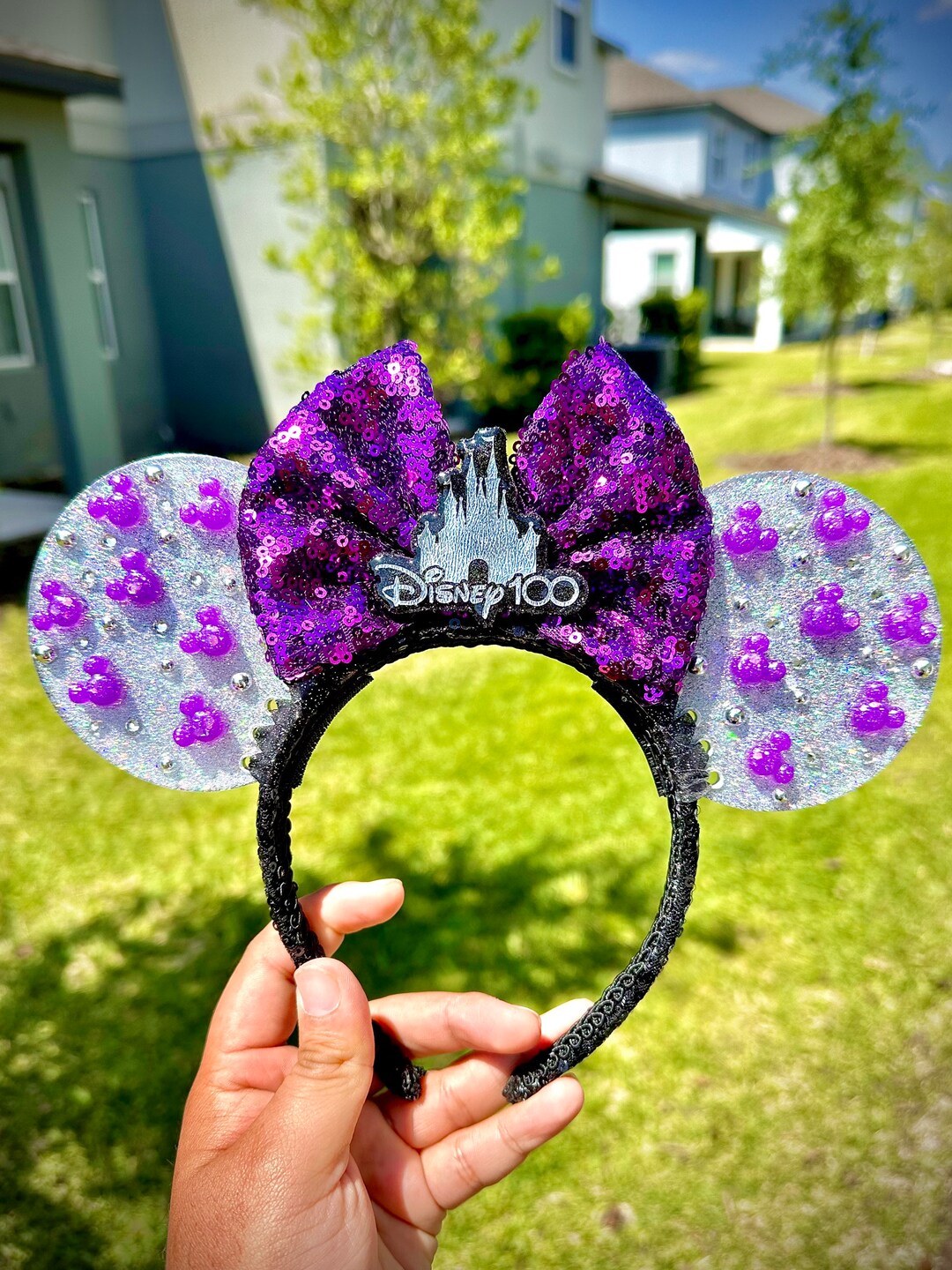 100th Anniversary Disneyland/disneyworld Celebration Ears  display picture 2