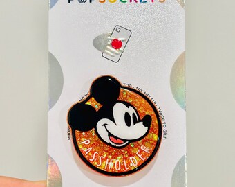 Annual Passholder inspired phone grip | Resin Art phone grip | Parks inspired phone grip | DisneyWorld | Pass holder Disney Parks