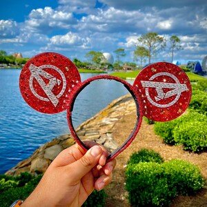 Avengers Mouse Ears Marvel Mickey Ears image 1