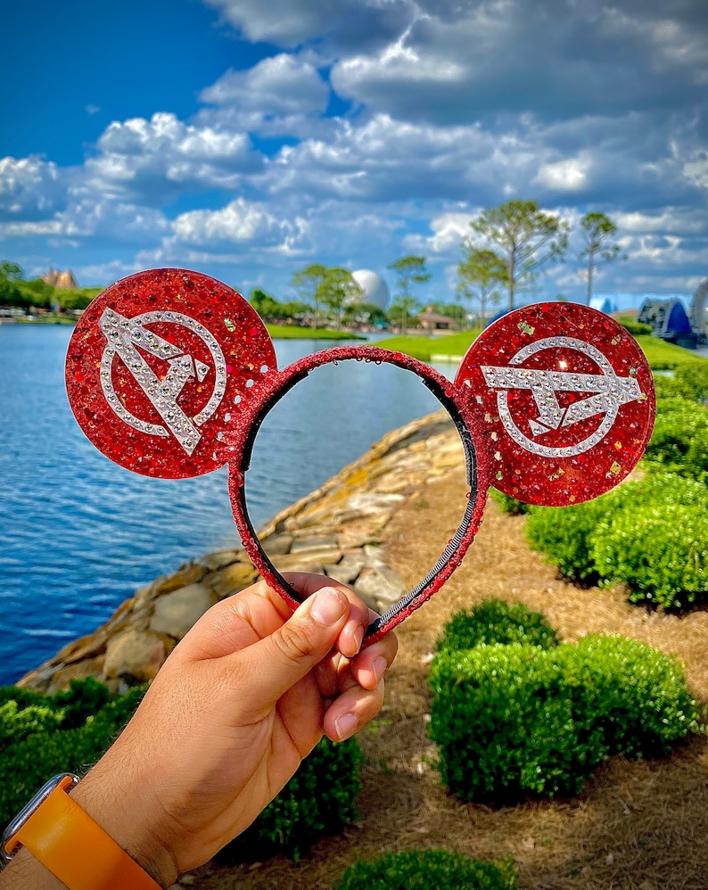 Avengers Mouse Ears Marvel Mickey Ears image 1