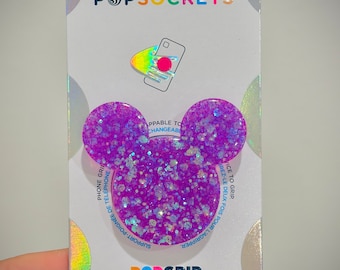 Resin art mouse head phone grip | Resin Art phone grip | Parks inspired phone grip | Disney Mickey inspired