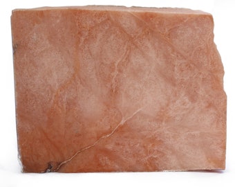 Alabaster Stone for carving, Salmon Pink with rasp