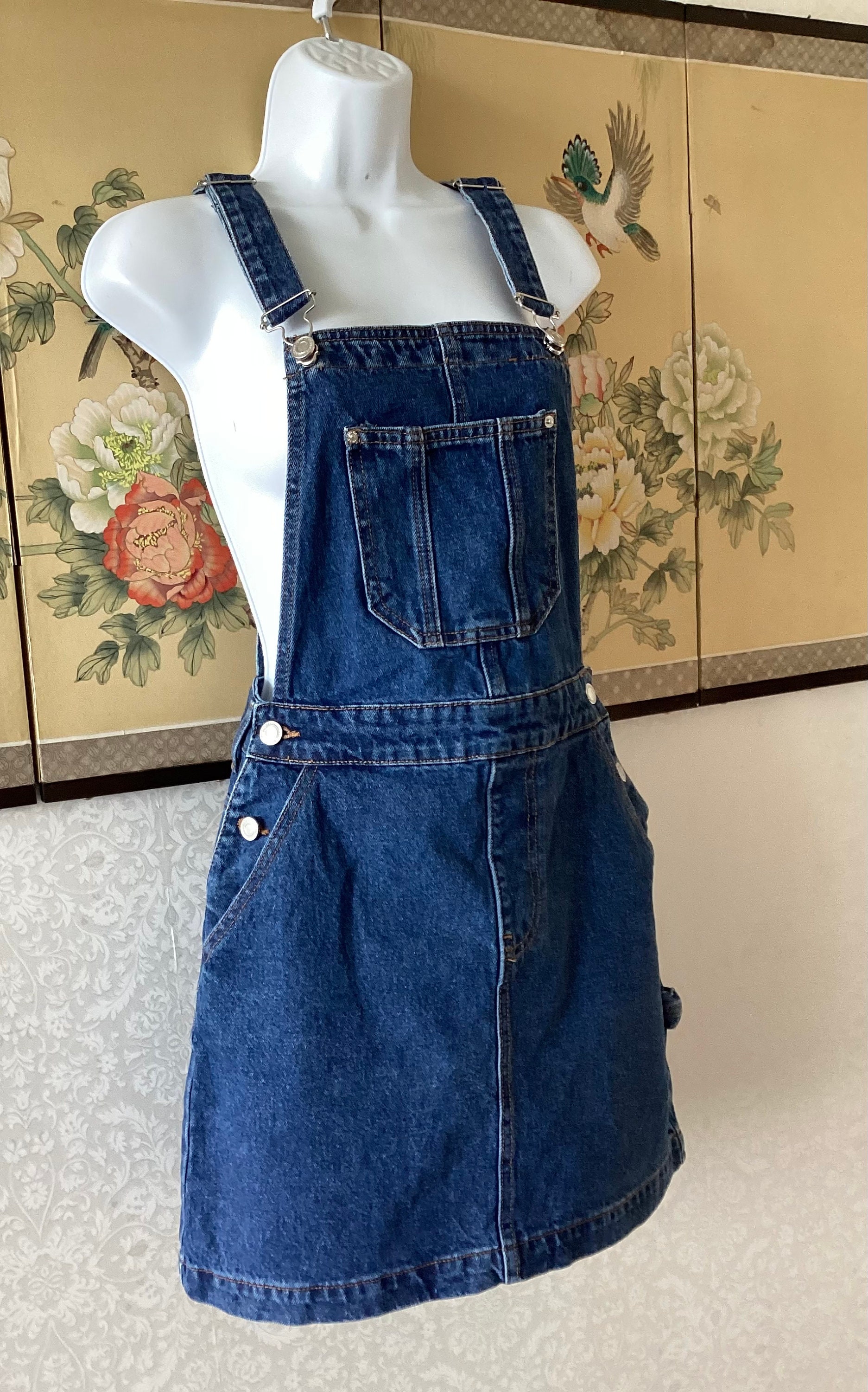 Denim Jumper Dress - Etsy