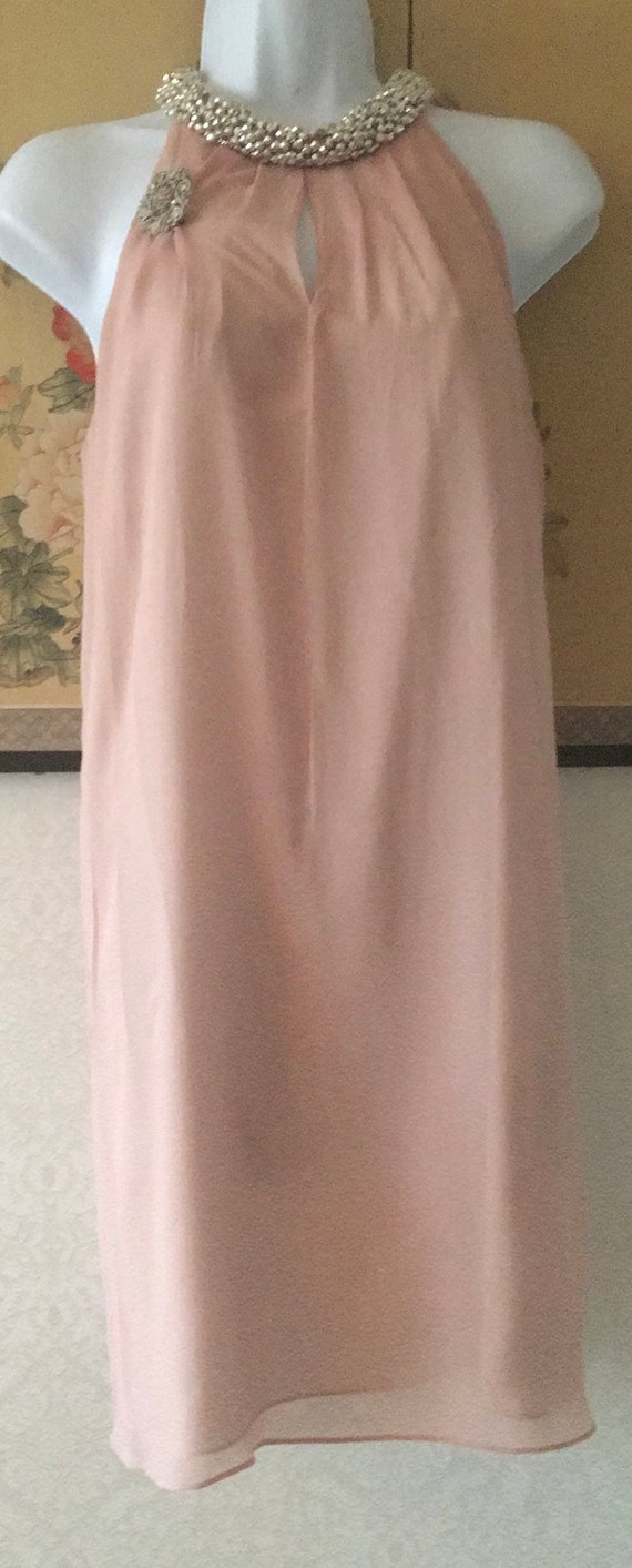 Pink Silk and Silver Diane Von Furstenberg Evenin… - image 3