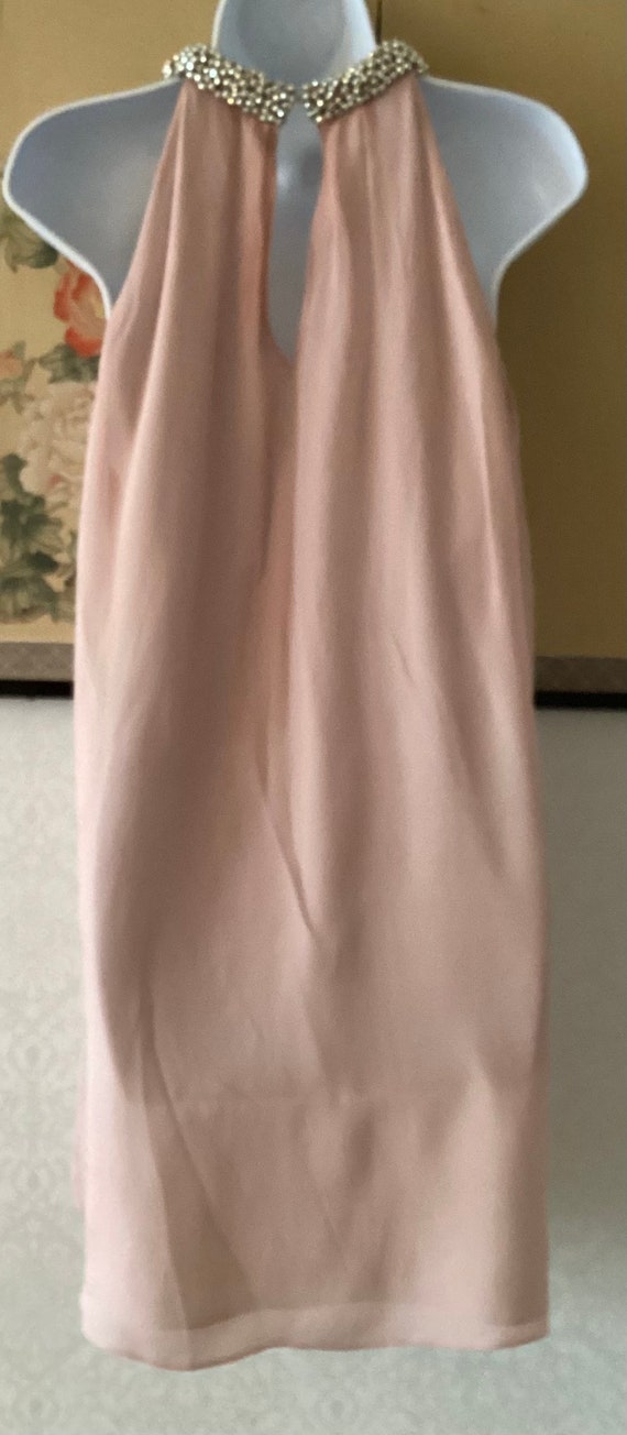 Pink Silk and Silver Diane Von Furstenberg Evenin… - image 7
