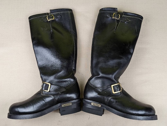 harley davidson steel toe engineer boots