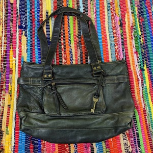 FOSSIL Issue 1954 Leather Satchel/ Crossbody Handbag /b – Pathway Market GR