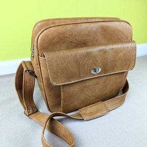 Vintage Samsonite Profile Shoulder Strap Carry on Luggage Tote