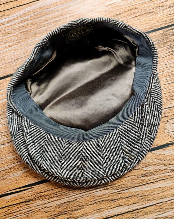 Scala Classico Men's Flat Hat Handmade In Italy H… - image 6