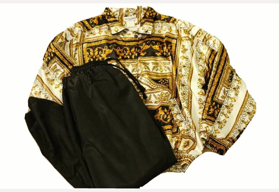 versace gold tracksuit