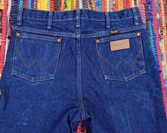 Vintage Wrangler A001 936 Cut Mens Denim Jeans Western Cowboy Cut