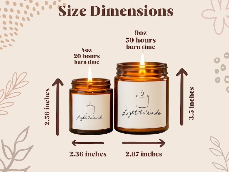 Scented Candle Set, Relaxing Aromatherapy, Long-lasting Burn, Home Decor, Calm Atmosphere, Perfect for Any Room, Gift Idea, 2 Pack