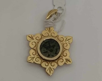Witwe Milbe Münze Echt Gold Anhänger Biblische Jerusalem Schmuck Zubehör Historische LIZENZIERTE ZERTIFIZIERTE ANTIKEN