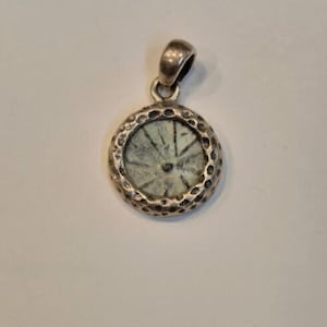 Widow&#39;s Mite Coin Small Pendant Silver 925 Biblical Jerusalem Gift Accessories Historical Pilgrimage Jewelry