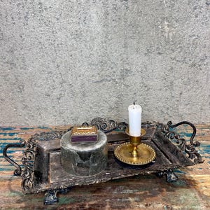 Vintage Brass Match Box