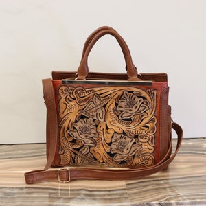 Bolso de mano, cartera, bolso de hombro con correa, bolsos de mano de cuero mexicano hechos a mano