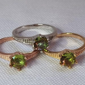 Handmade Color Change Diaspore Sultanit Ring 925K Silver | Gift for Her | Farbwechsel Ring | Anillo Sultanit Plata | Brillant | Best Gift