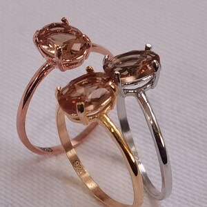 Handmade Color Change Diaspore Ring: 925 Sterling Silver Party Gift - US Customs Paid