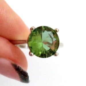 Handmade Color Change Diaspore Ring: 925 Silver Sultanite Party Jewelry - US Customs Paid