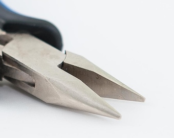 Chain Nose Pliers: Jewelry Making Tool, High Carbon Steel (1 count)