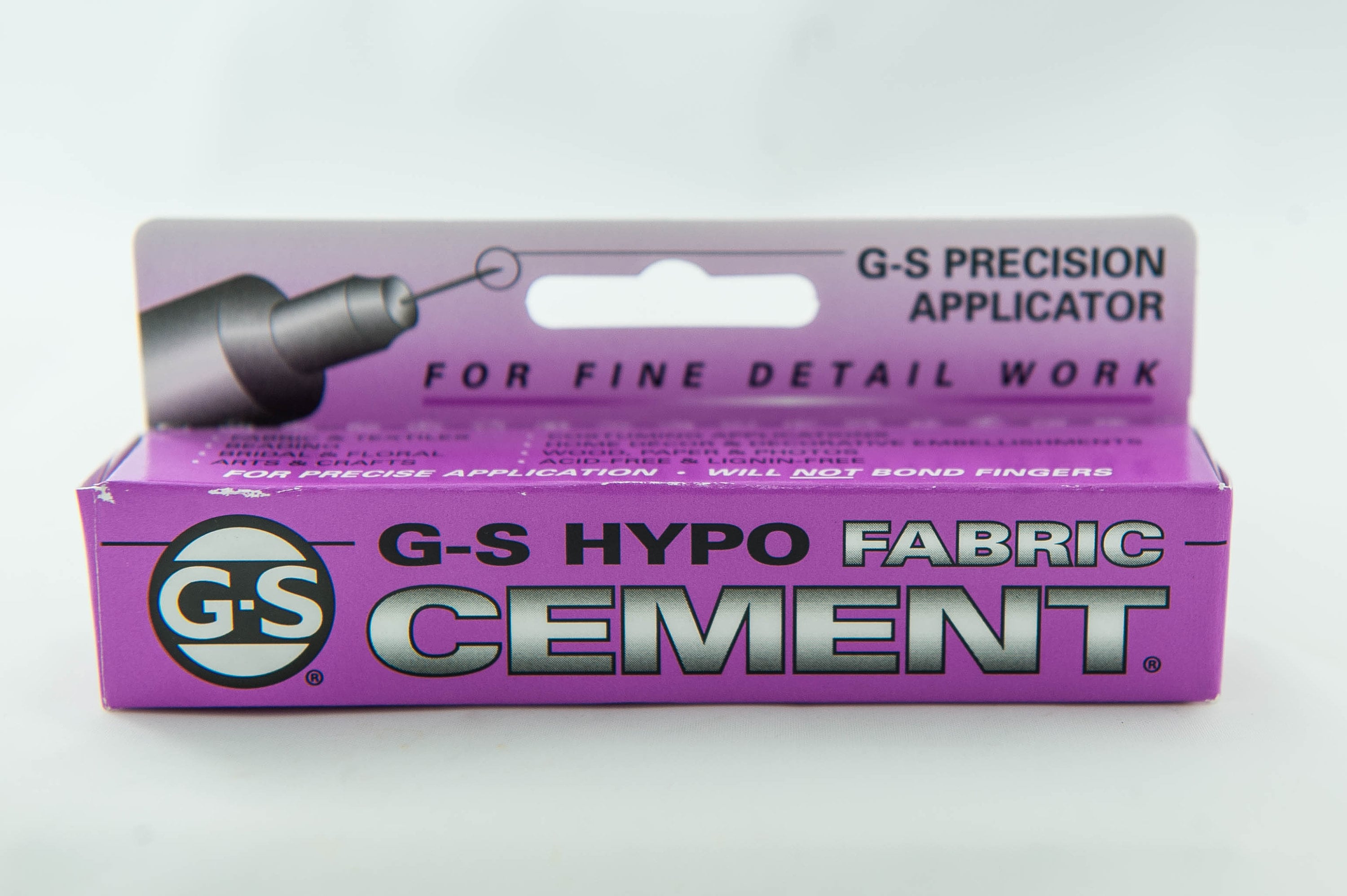 G-S Hypo Cement Glue 9ml 1/3 Fl. Oz. Pinpoint Precision Glue for Jewellery,  Watch/mobile Phone Repairs and Crafts 