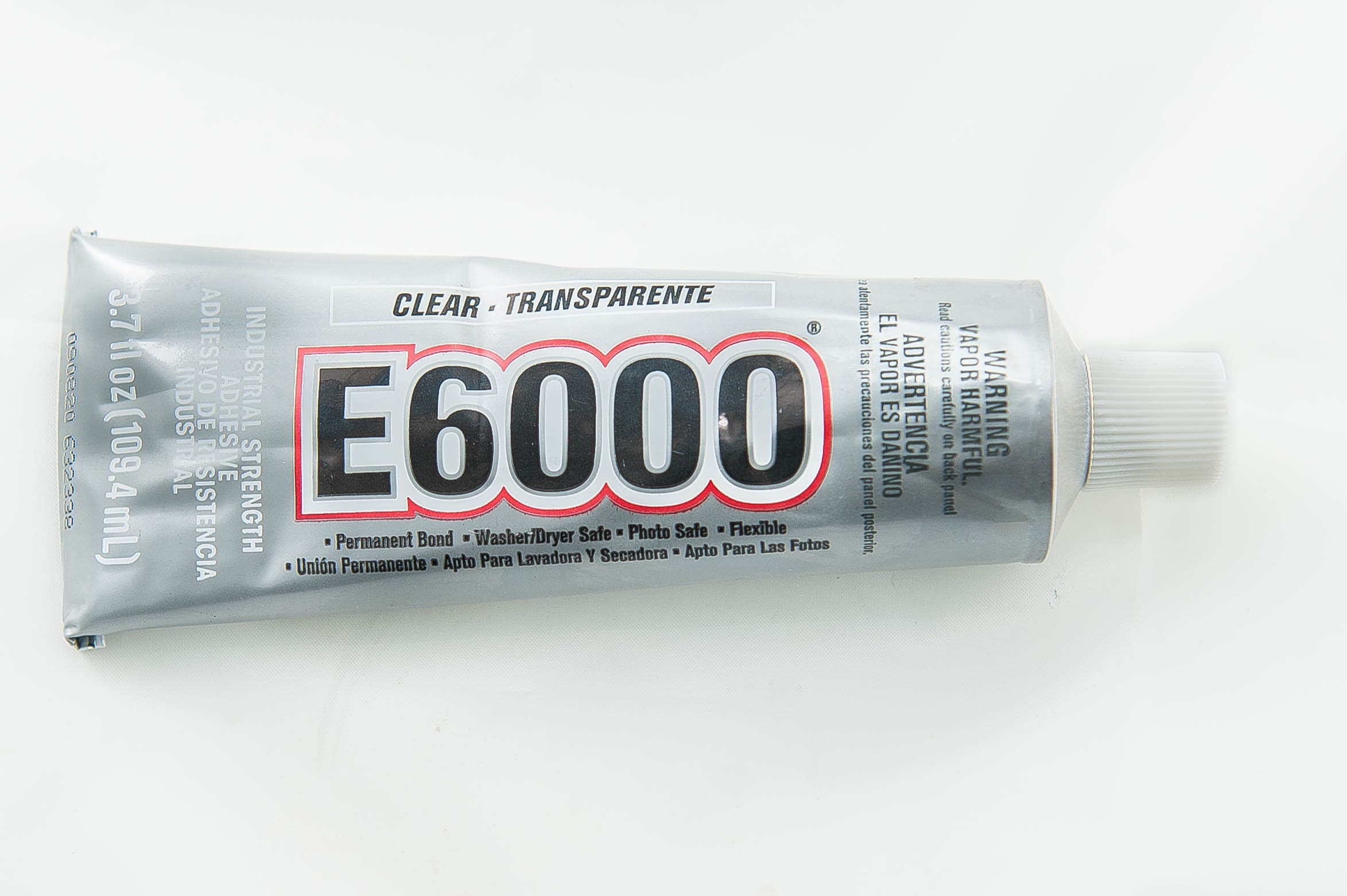 Pegamento Industrial E6000 3.7 oz color transparente